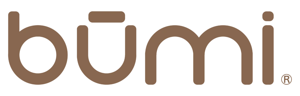 būmi logo brown