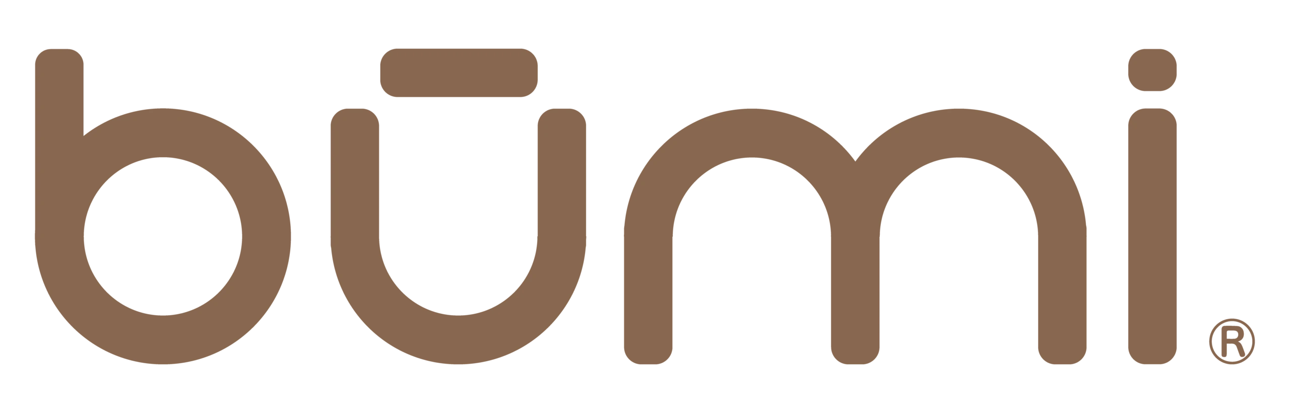 būmi logo brown